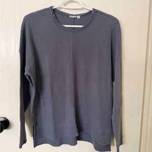 Long Sleeve Waffle Knit Top